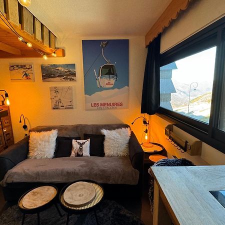Les Menuires Centre! Chaleureux Studio Sur Les Pistes! Saint-Martin-de-Belleville Extérieur photo