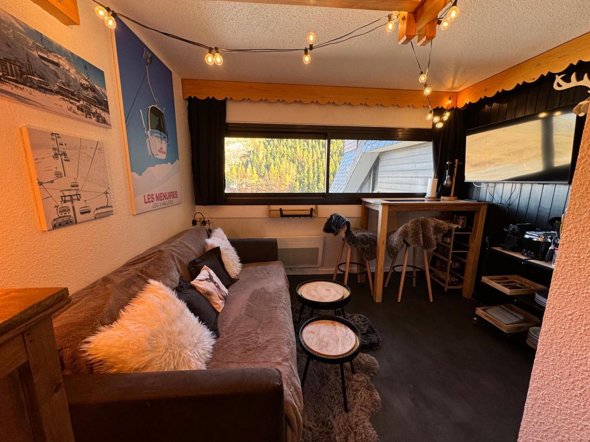 Les Menuires Centre! Chaleureux Studio Sur Les Pistes! Saint-Martin-de-Belleville Extérieur photo